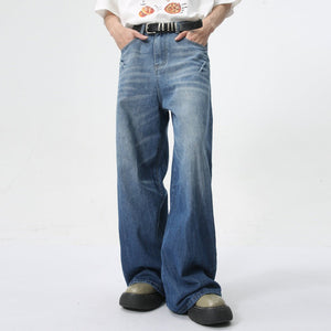 Men's Summer New Loose Straight Jeans - MISSCLAUS