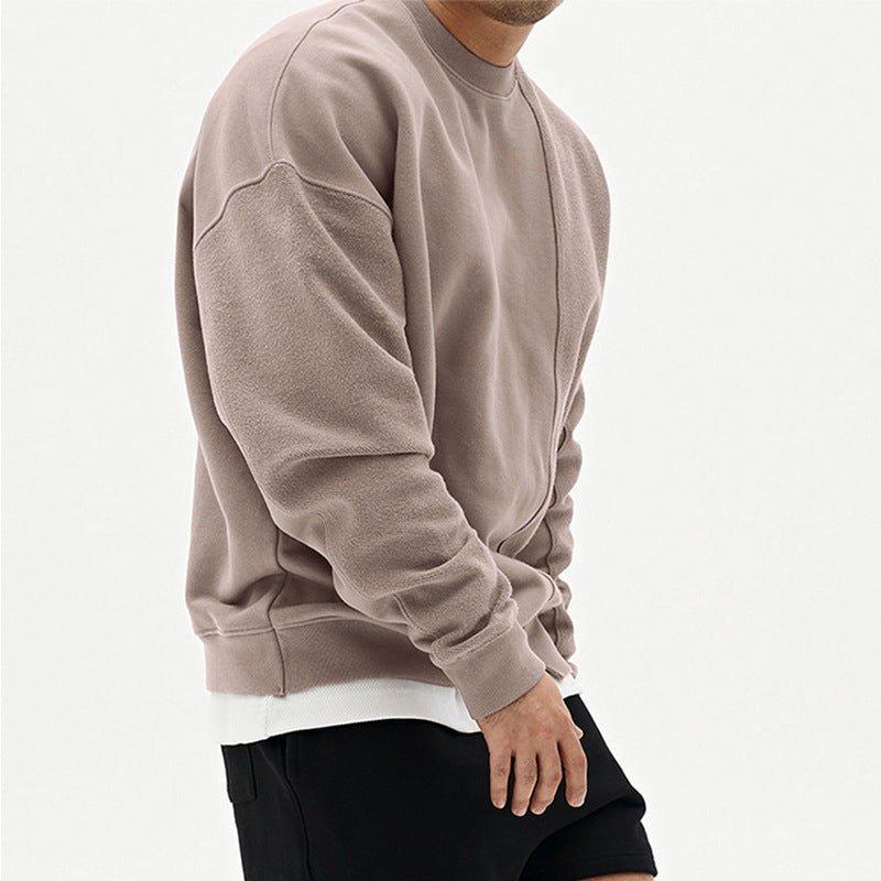 Pullover Round Neck Sweater Loose Men Clothes - MISSCLAUS