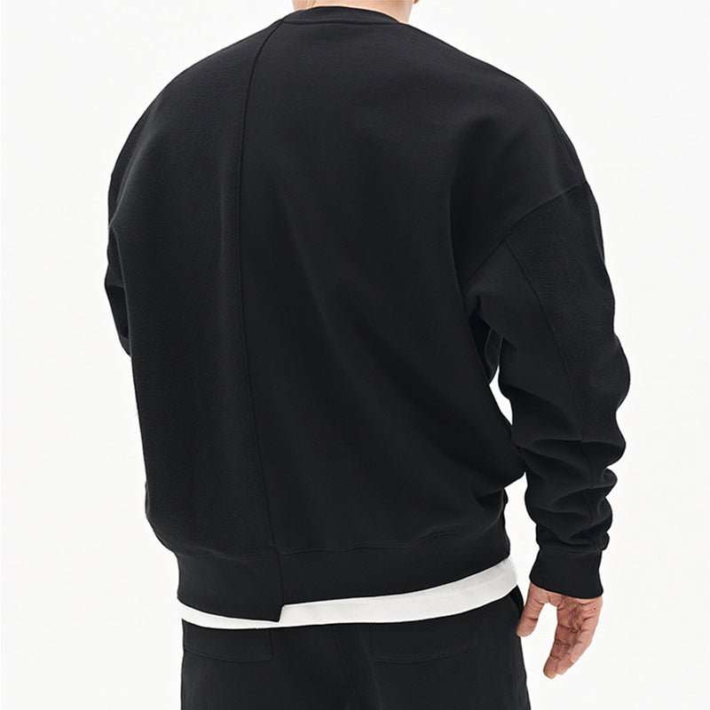 Pullover Round Neck Sweater Loose Men Clothes - MISSCLAUS