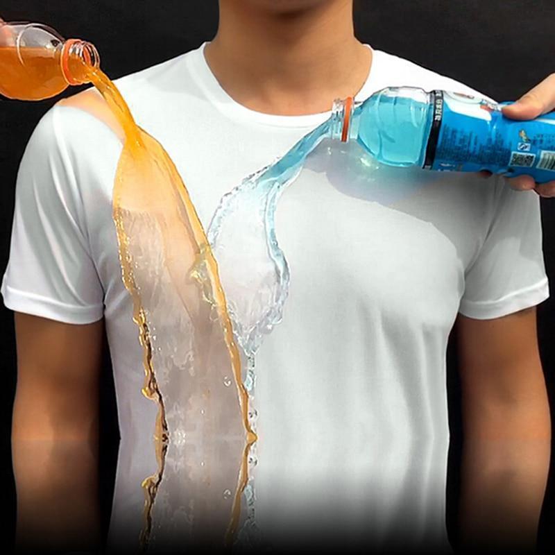 Quick - drying Waterproof Anti - fouling T-shirt Couple Half Sleeve Bottoming Shirt - MISSCLAUS