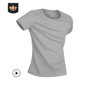 Quick - drying Waterproof Anti - fouling T-shirt Couple Half Sleeve Bottoming Shirt - MISSCLAUS