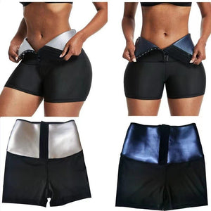 Slimming Pants Waist Trainer Shapewear Tummy Hot Thermo Sweat Leggings Fitness Workout Sweat Sauna Pants Body Shaper - MISSCLAUS