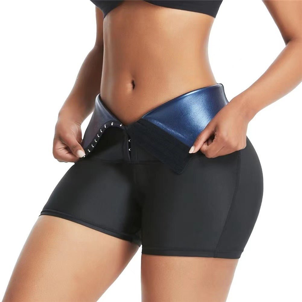 Slimming Pants Waist Trainer Shapewear Tummy Hot Thermo Sweat Leggings Fitness Workout Sweat Sauna Pants Body Shaper - MISSCLAUS