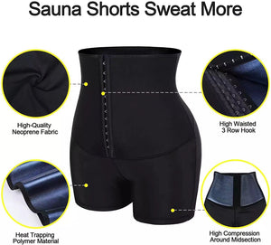 Slimming Pants Waist Trainer Shapewear Tummy Hot Thermo Sweat Leggings Fitness Workout Sweat Sauna Pants Body Shaper - MISSCLAUS