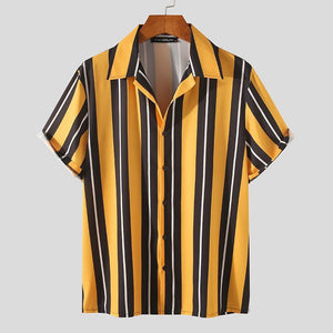 Soft Shirts For Men Shirt Mens Summer Streetwear Casual - MISSCLAUS