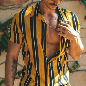 Soft Shirts For Men Shirt Mens Summer Streetwear Casual - MISSCLAUS