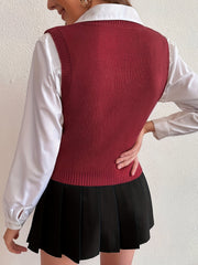 sweater vest womens sleeveless