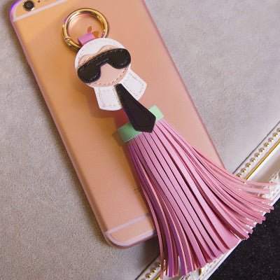 Tassel keychain car key pendant - MISSCLAUS