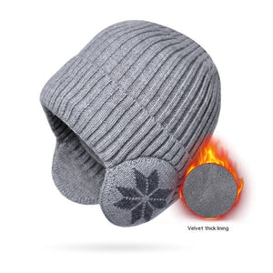 Thermal Knitting Woolen Cap Men's Fleece - lined Thickened Winter Trending Products - MISSCLAUS