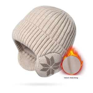 Thermal Knitting Woolen Cap Men's Fleece - lined Thickened Winter Trending Products - MISSCLAUS