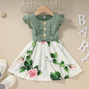 Toddler Kids Baby Girls Clothes Summer Girls Dress - MISSCLAUS