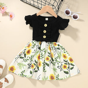 Toddler Kids Baby Girls Clothes Summer Girls Dress - MISSCLAUS