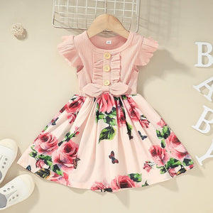 Toddler Kids Baby Girls Clothes Summer Girls Dress - MISSCLAUS