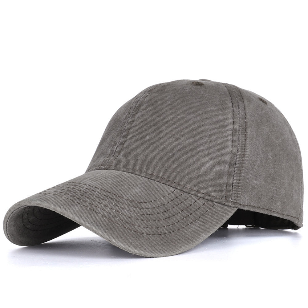 Washed Baseball Caps For Men And Women Outdoor Distressed Sun Hats Simple Caps - MISSCLAUS