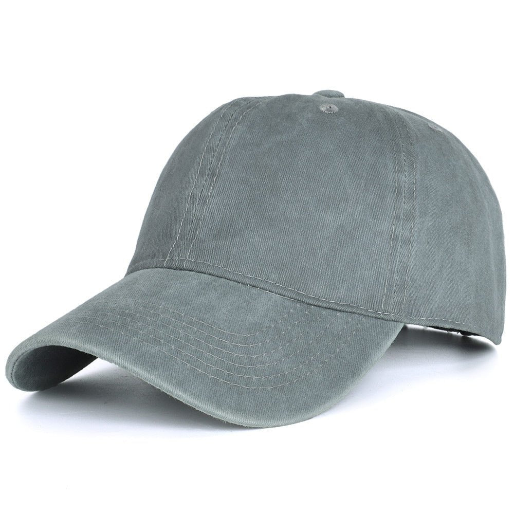 Washed Baseball Caps For Men And Women Outdoor Distressed Sun Hats Simple Caps - MISSCLAUS