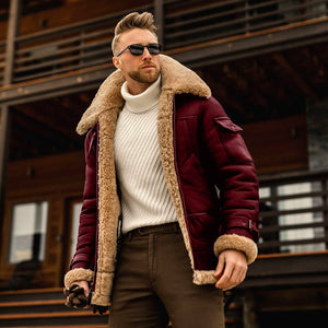 Winter Jacket Mens Military Fleece Warm Jackets Male Fur Collar Coats Army Tactical Jacket - MISSCLAUS