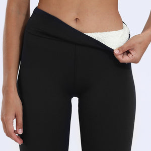 Winter Leggings Warm Thick High Stretch Lamb Cashmere Leggins Skinny Fitness Woman Pants - MISSCLAUS