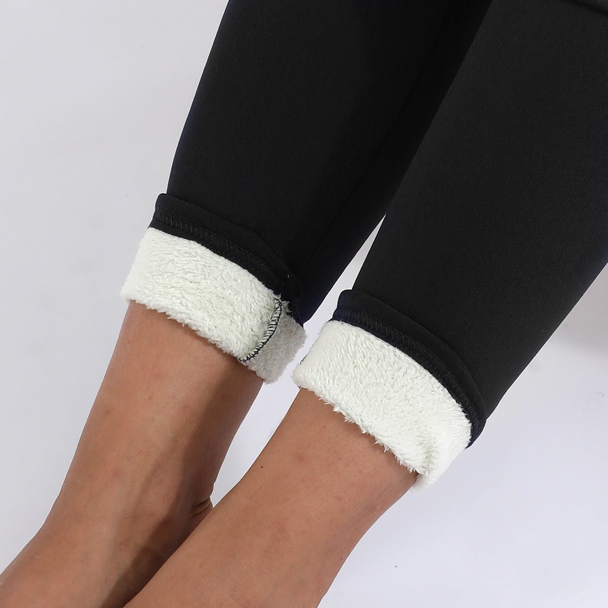 Winter Leggings Warm Thick High Stretch Lamb Cashmere Leggins Skinny Fitness Woman Pants - MISSCLAUS