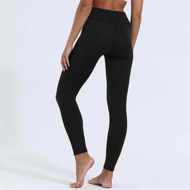 Winter Leggings Warm Thick High Stretch Lamb Cashmere Leggins Skinny Fitness Woman Pants - MISSCLAUS