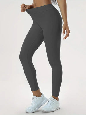 Women's Yoga Pants High Waist Lift High Elastic Tight Fitness Trousers - MISSCLAUS