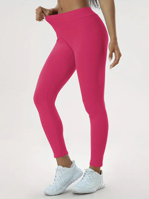 Women's Yoga Pants High Waist Lift High Elastic Tight Fitness Trousers - MISSCLAUS