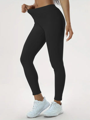 Women's Yoga Pants High Waist Lift High Elastic Tight Fitness Trousers - MISSCLAUS