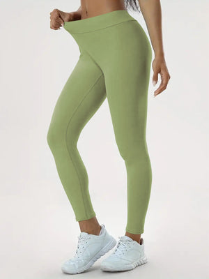 Women's Yoga Pants High Waist Lift High Elastic Tight Fitness Trousers - MISSCLAUS