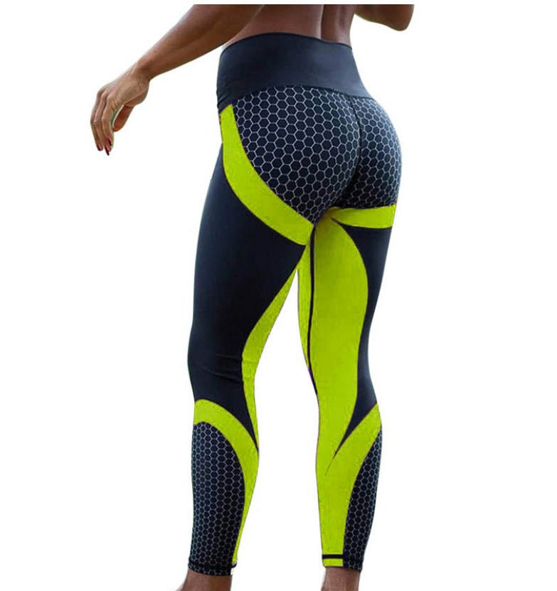 Yoga Fitness Leggings Women Pants Fitness Slim Tights Gym Running Sports Clothing - MISSCLAUS