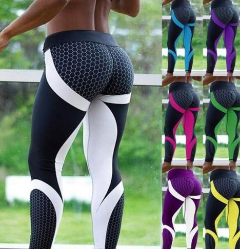 Yoga Fitness Leggings Women Pants Fitness Slim Tights Gym Running Sports Clothing - MISSCLAUS
