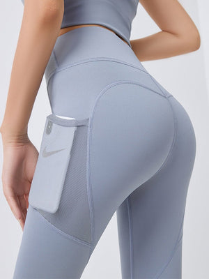 Yoga Pants Women With Pocket Leggings Sport Girl Gym Leggings Women Tummy Control Jogging Tights Female Fitness Pants - MISSCLAUS